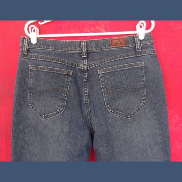 Lee Relaxed Bootcut Jeans Size 14 - Picture 5 of 8